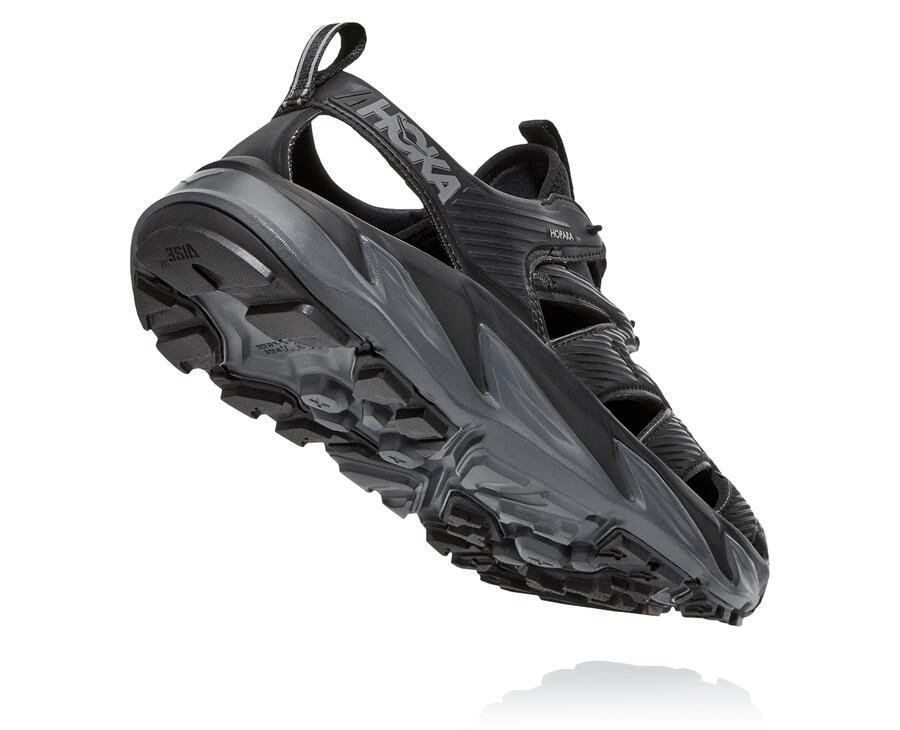 Hoka One One Sandals Mens Black - Hopara - 60324LWQB